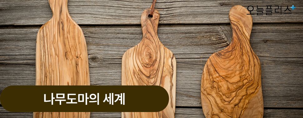 다양한 종류의 나무도마, 전격해부!